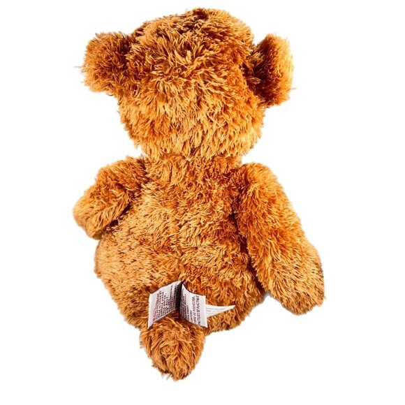 Gund Brown Teddy Bear Beanie Fleming 14" Plush Stuffed Animal 15237 Toy - Picture 8 of 13
